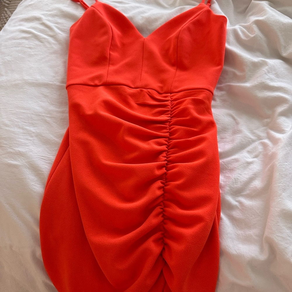 Orange fancy dress